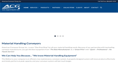 Desktop Screenshot of acgconveyors.com
